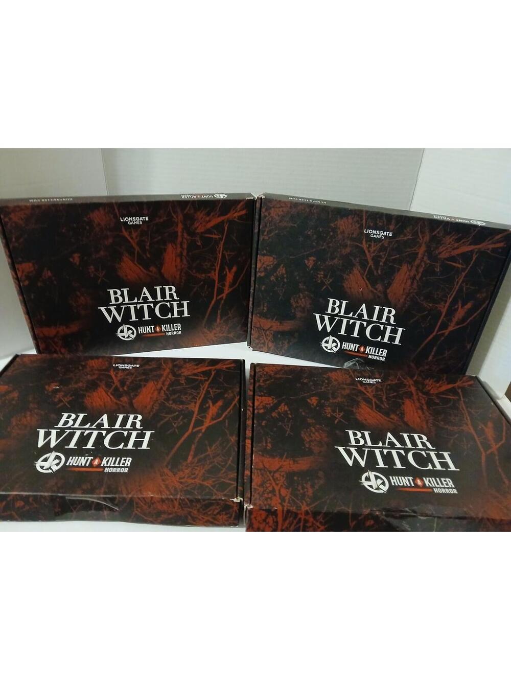 HUNT A KILLER Murder Mystery Game BLAIR WITCH 1-4 Complete Season 2 Horror